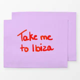 Tischset Take me to Ibiza