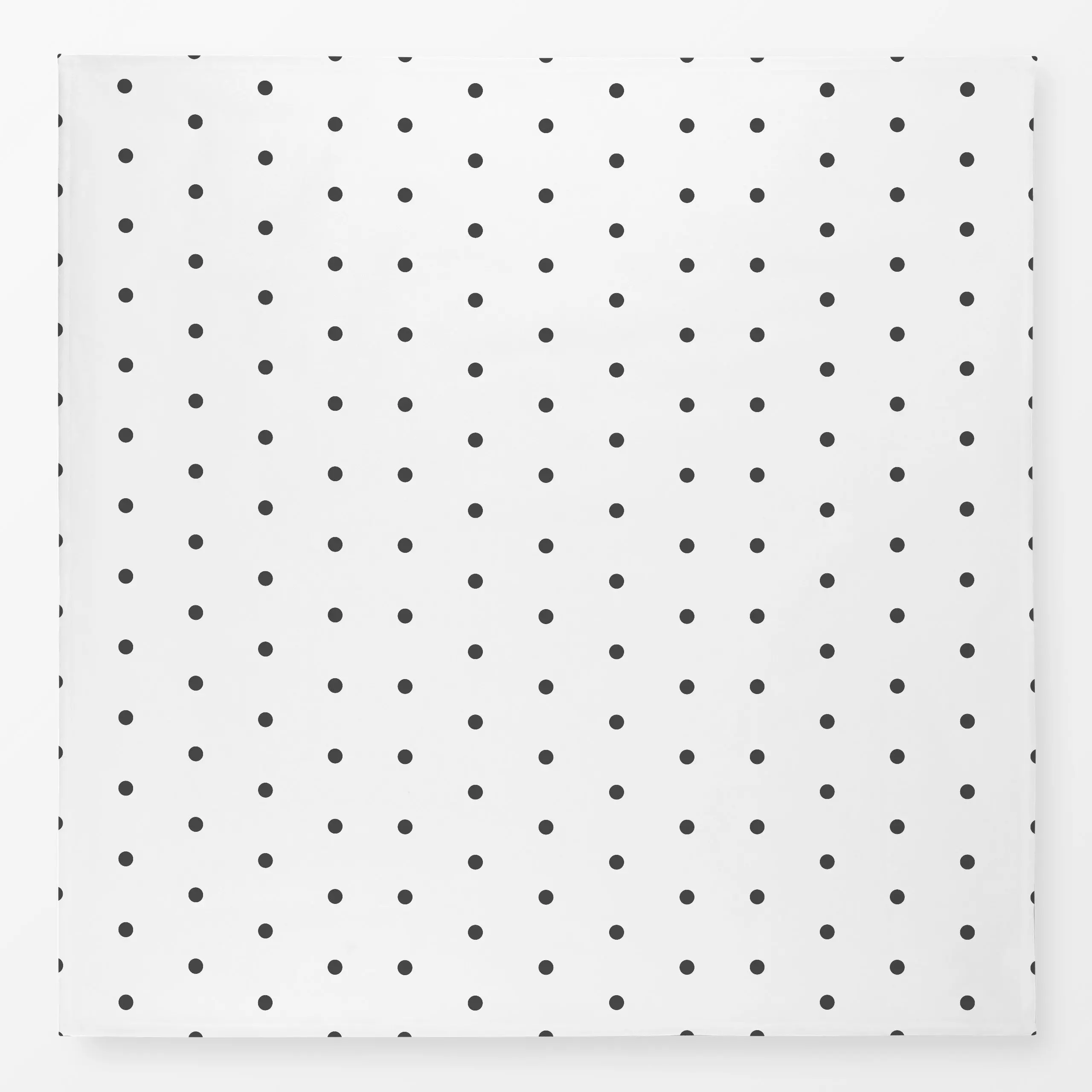 Tischdecke Schwarze Punkte, gemustert, fürs Kinderzimmer, von Jana Driver