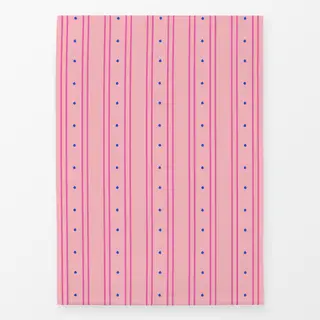 Geschirrtücher COLORFUL STRIPES PINK