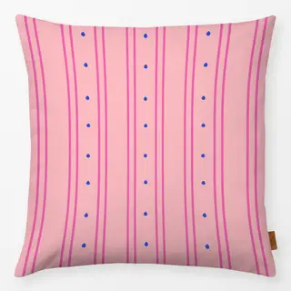 Kissen COLORFUL STRIPES PINK