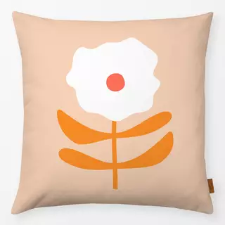 Kissen Liva Flower White-Orange