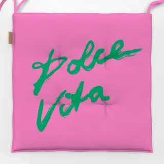 Sitzkissen Dolce Vita pink