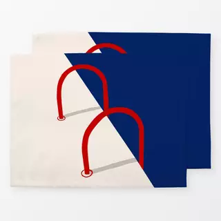 Tischset Pool Leiter