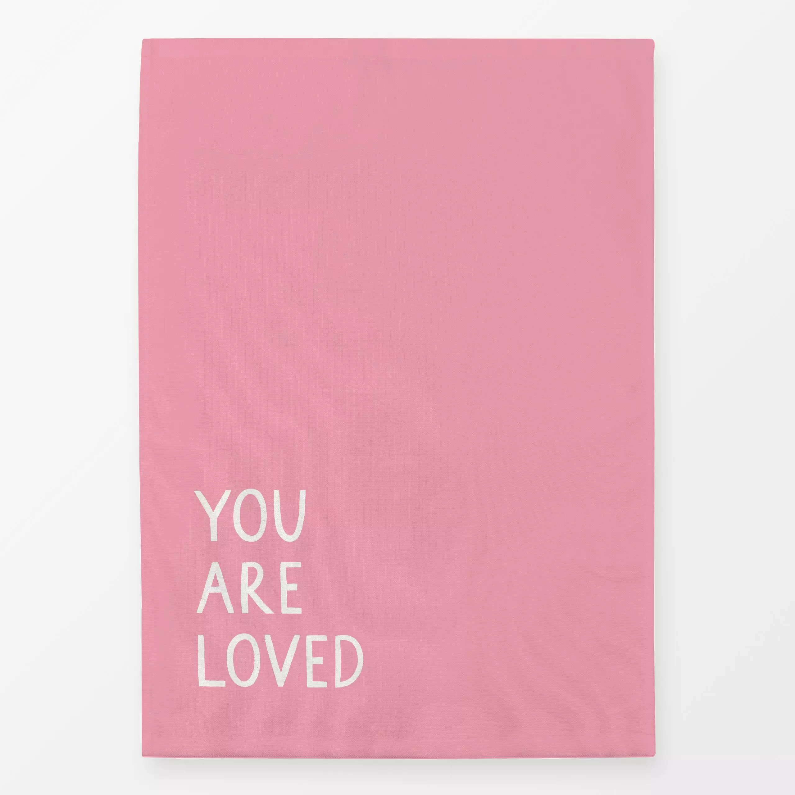 Geschirrtücher You Are Loved rosa - Kinderzimmer & Motive für Kinder, Liebe, Romantik & Pride, Sprüche & Schriftzüge - von „...