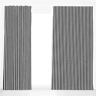 Dekovorhang Streifen