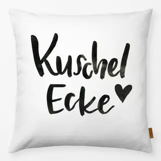 Kissen Kuschel Ecke sw