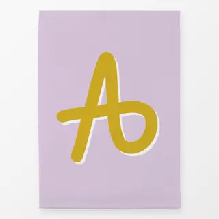 Geschirrtücher Buchstabe A