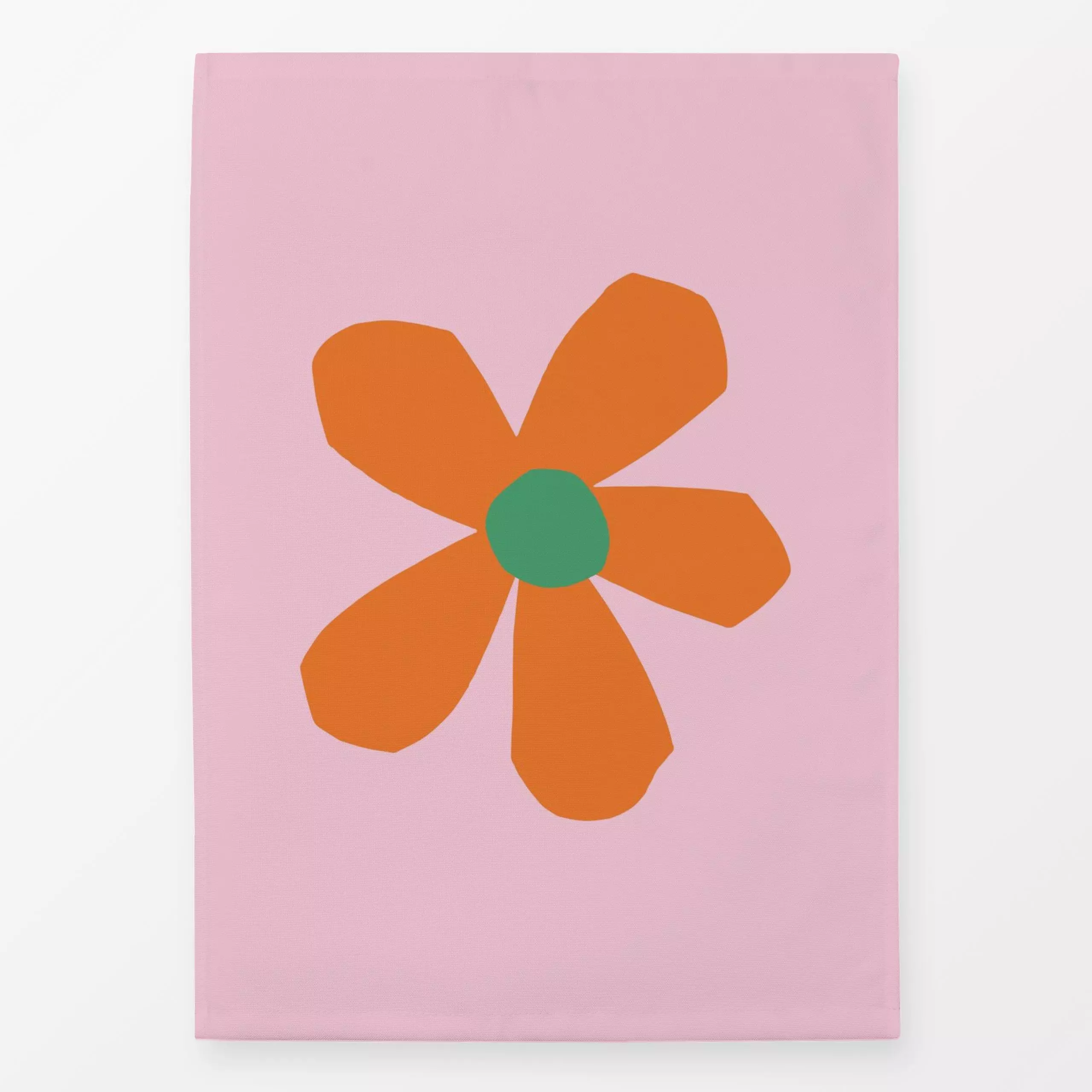 Geschirrtücher Blume Nr 3 - Blumen & Florales, Frühling - von „Lisa Jasmin Bauer"; Blumen, Sommerblumen, modern, grafisch, W...