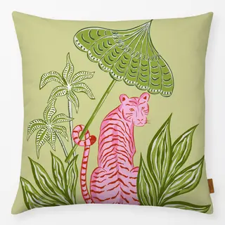 Kissen pink tiger with parasol