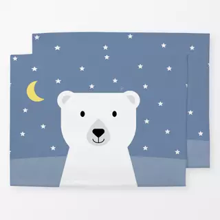 Tischset Eddy Eisbär