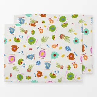 Tischset Tischszene Pattern