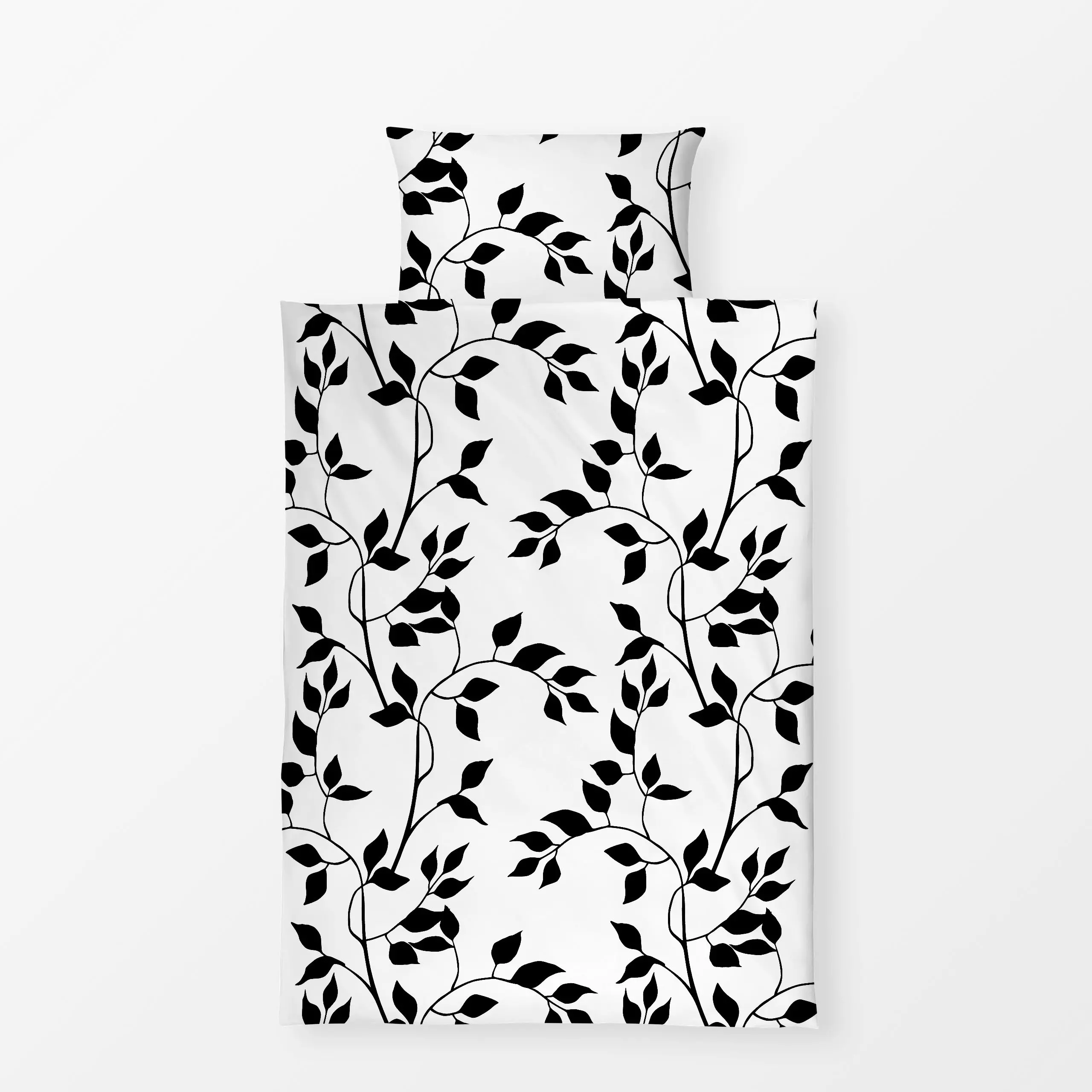 Bettwäsche Leaf Simplicity - Blumen & Florales, Pflanzen & Botanik - von „Andrea Haase"; Natur, Blatt, Blätter, Minimalismus...