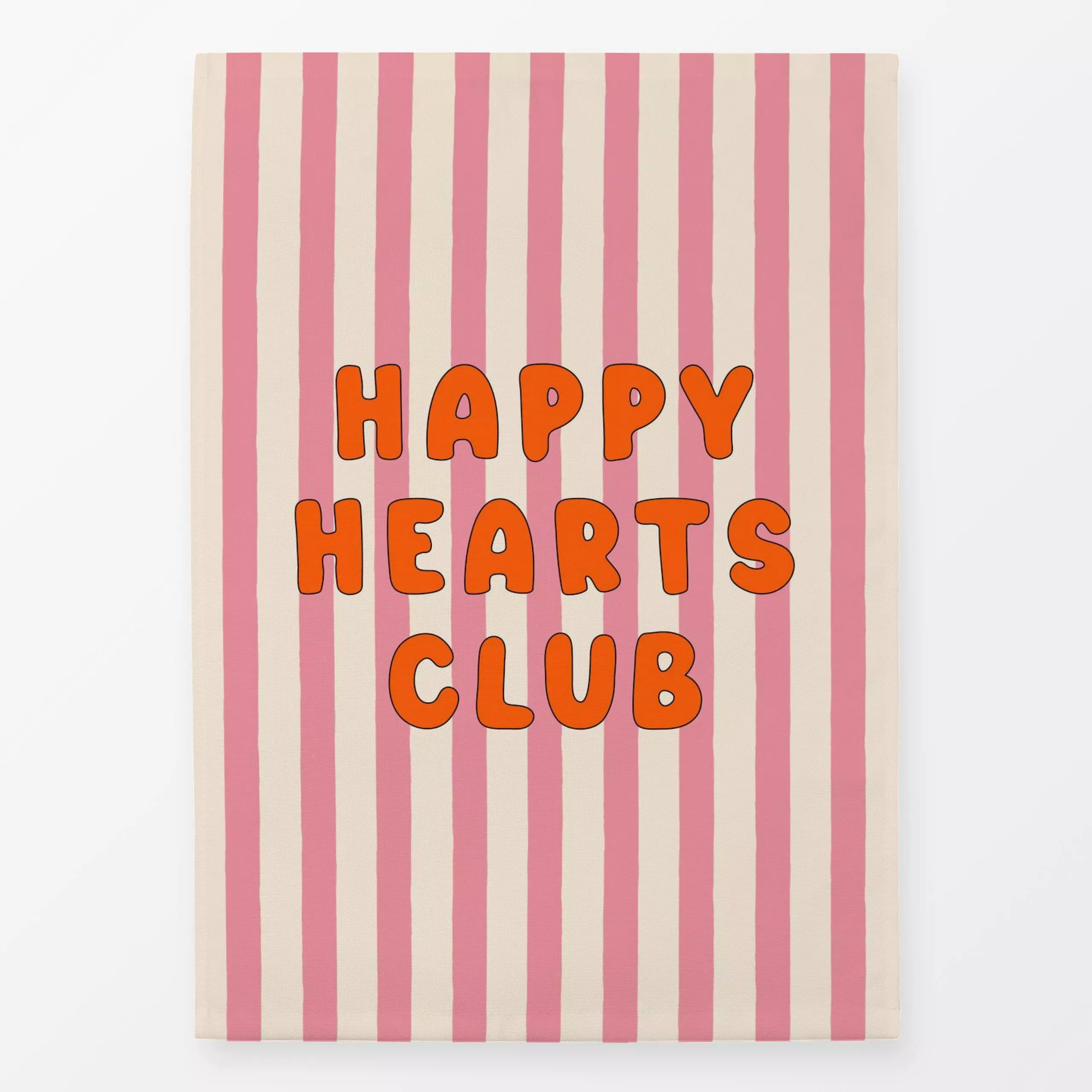 Geschirrtücher Happy Hearts Club - Kinderzimmer & Motive für Kinder, Liebe, Romantik & Pride, Sprüche & Schriftzüge - von „M...