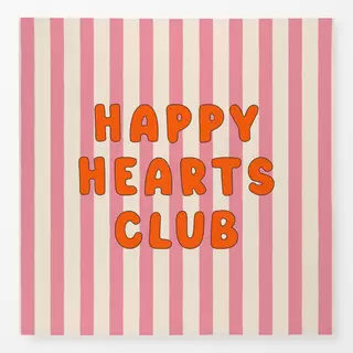 Tischdecke Happy Hearts Club