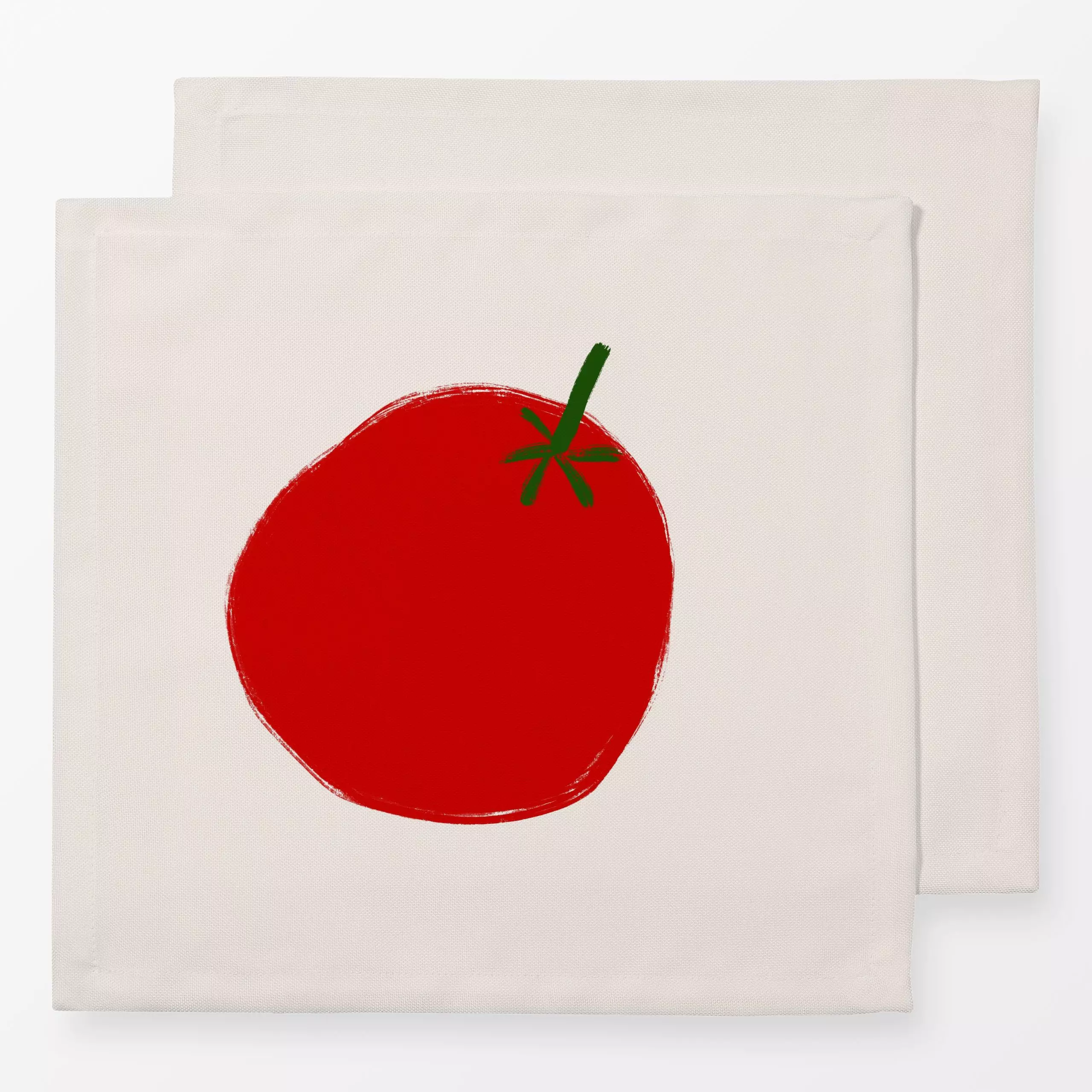 Servietten Tomate Esstisch - Küche, Essen & Trinken, Gemüse - von „Sophie Augustin Illustration"; Tomaten, Esstisch, Tischse...