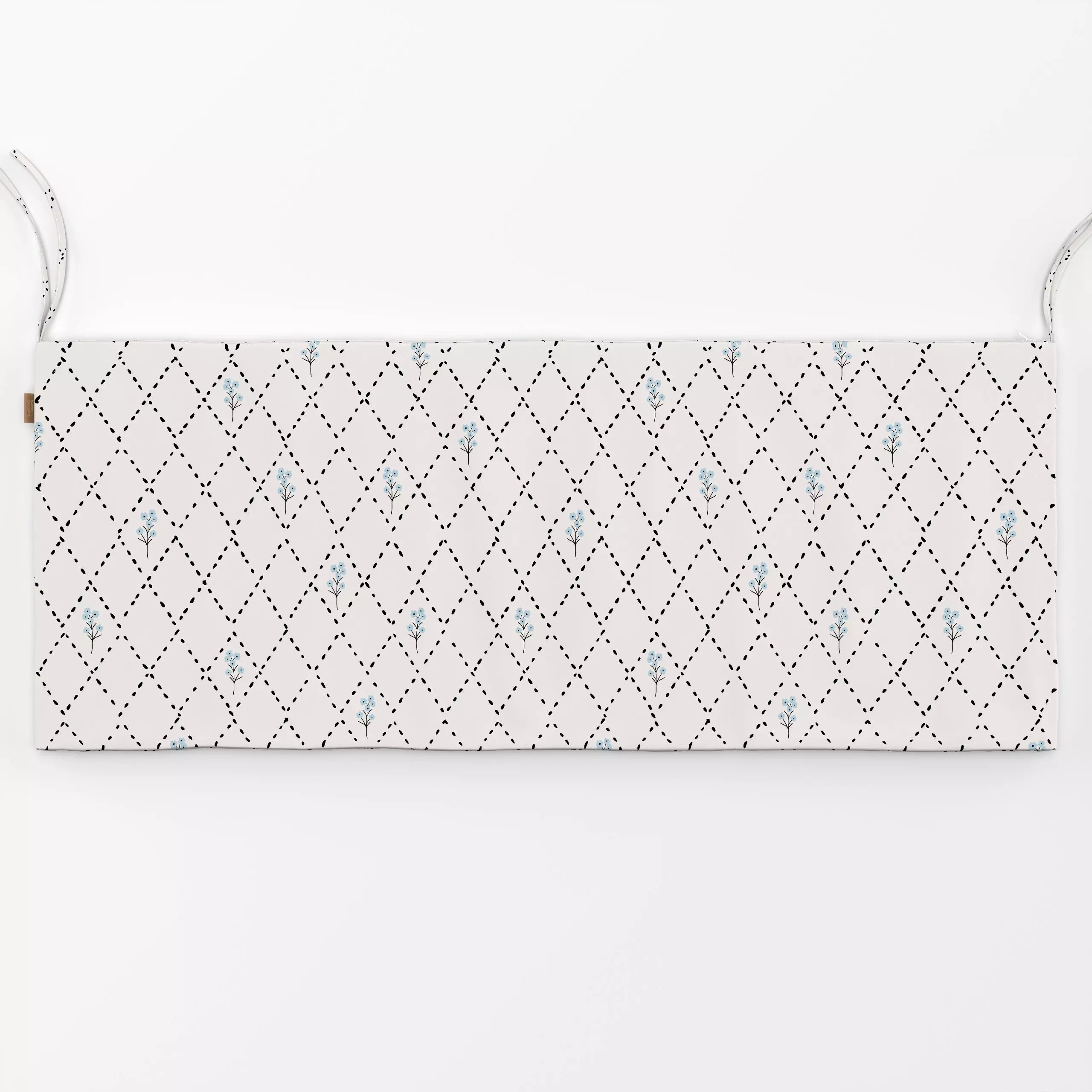 Bankauflage Vintage Blumen | Allover - Frühling, Symbole & Muster, Ostern - von „moDeern Design Studio"; Muster, Blumen, vin...