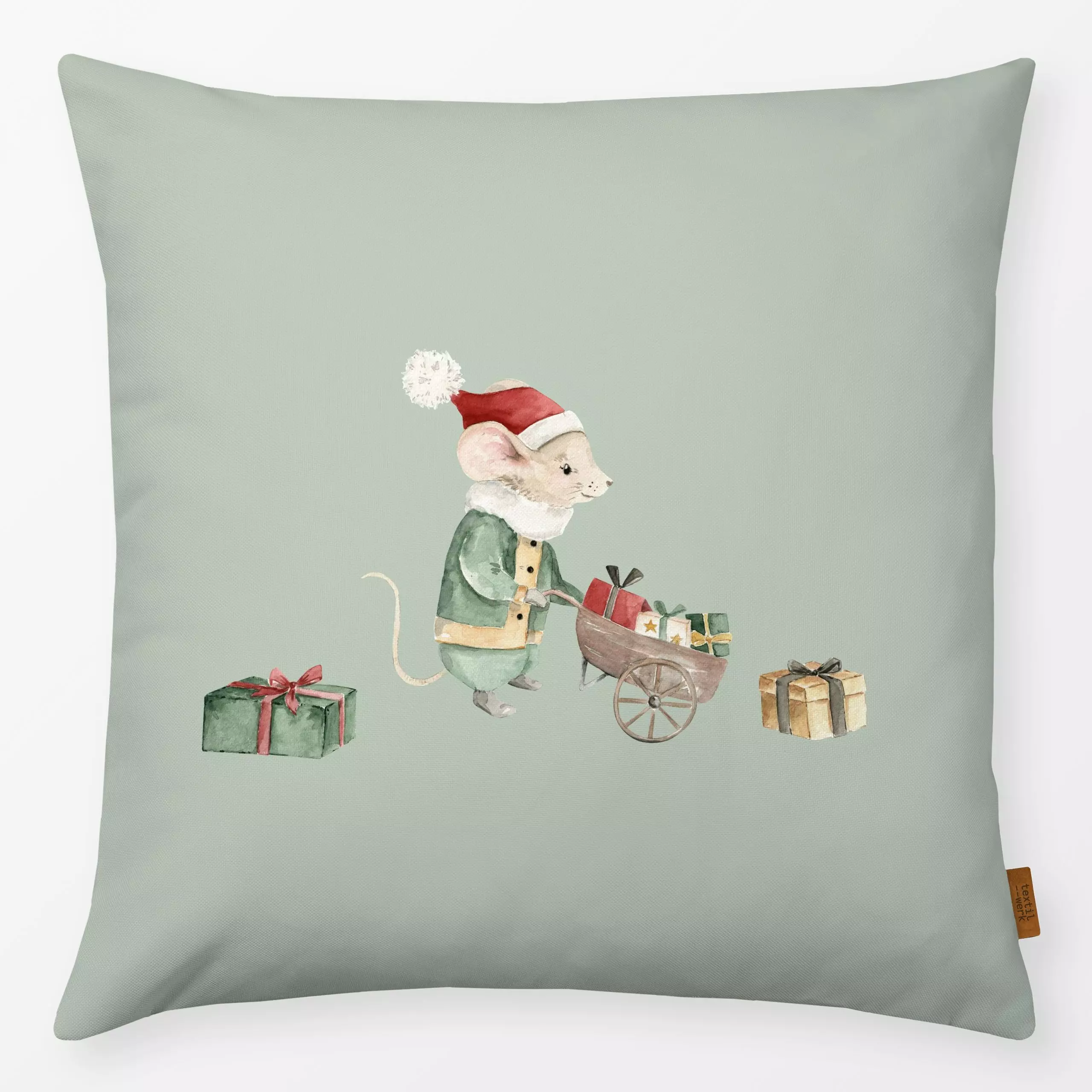 Kissen Geschenke Wichtelmaus - Kinderzimmer & Motive für Kinder, Anlässe - von „Katrin Graff"; Kinder, Kinderzimmer, weihnac...