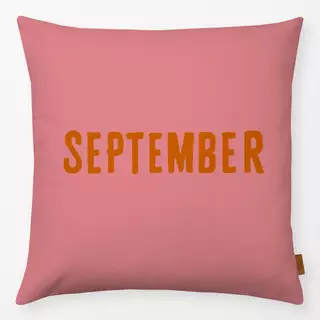 Kissen September Pink Orange