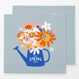 Servietten Giesskanne - Let spring begin
