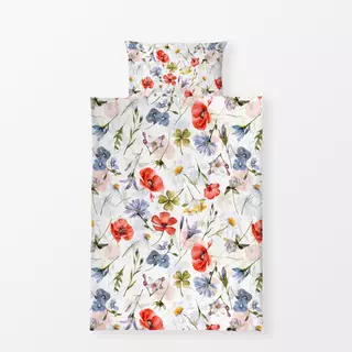 Bettwäsche Sommer Blumen Wiese