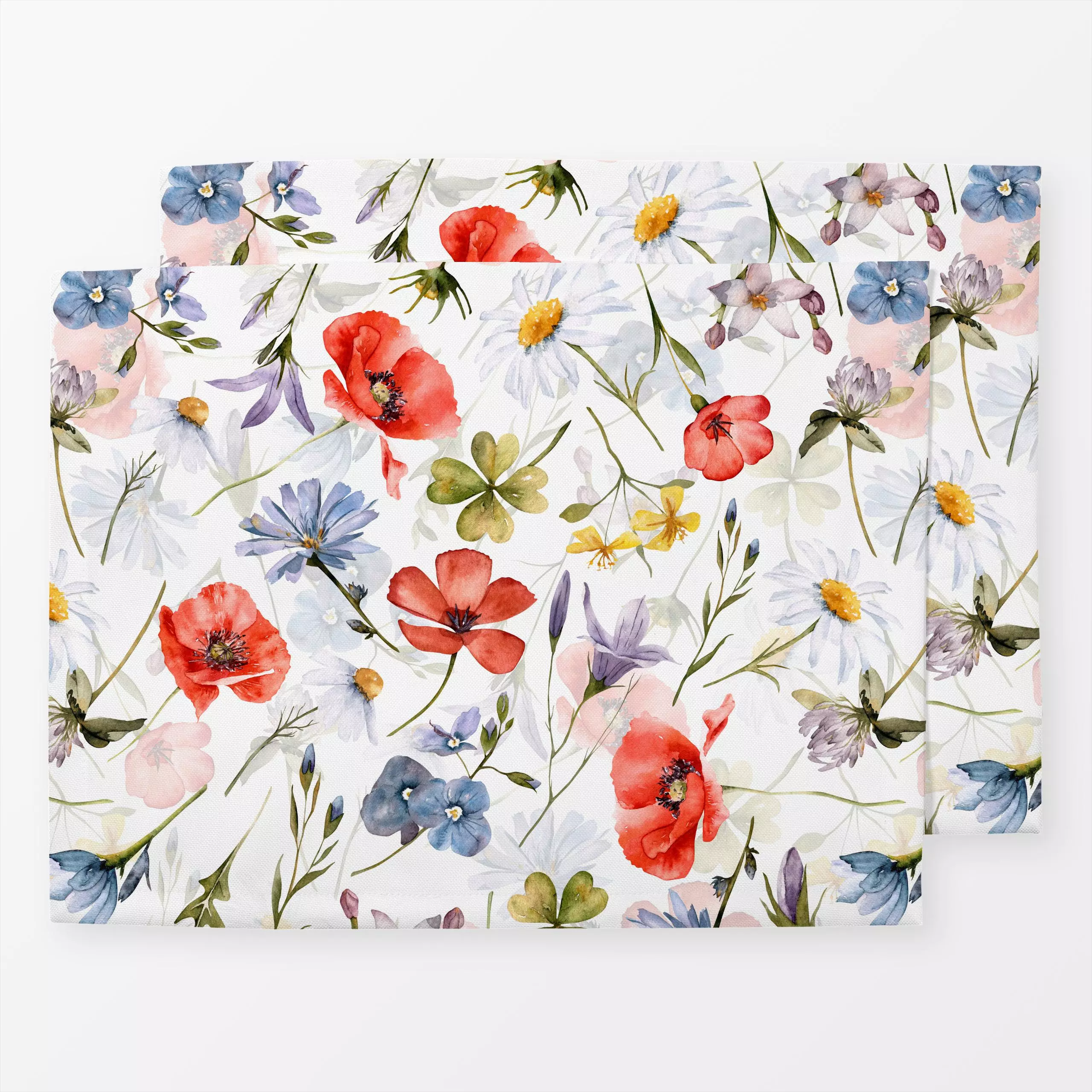Tischset Sommer Blumen Wiese, Blumen, Sommer, von Uta Naumann