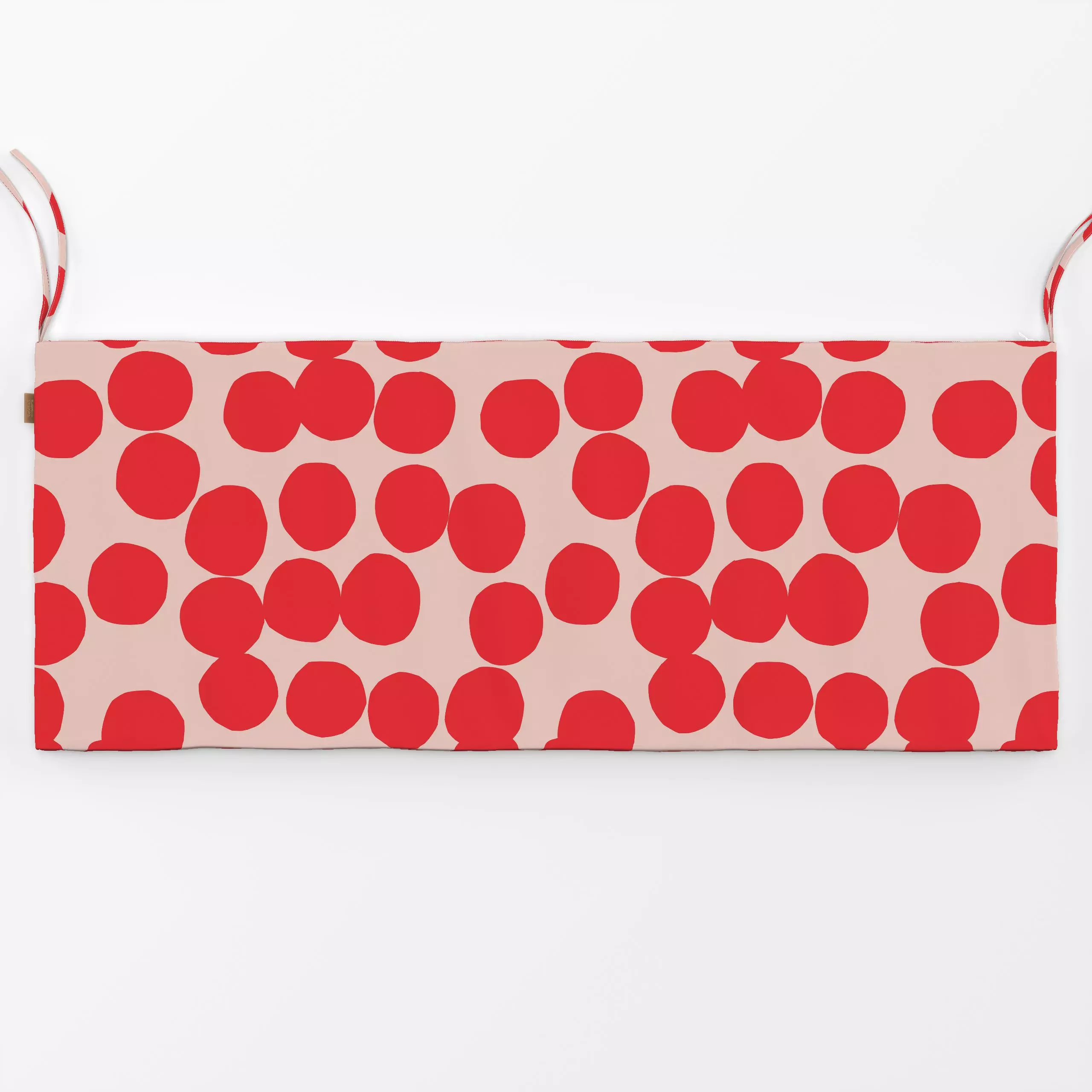 Bankauflage Dots Collage - Weihnachten, Symbole & Muster - von „Julia Schumacher"; Kreise, Dots, Baubles, pilze, colorful, c...