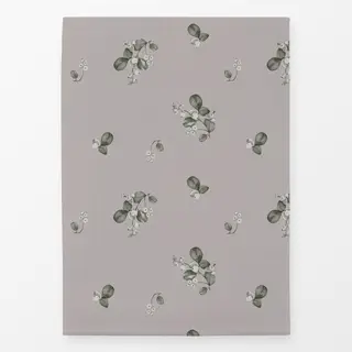Geschirrtücher Schneebeeren Watercolor grau