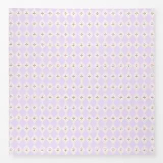 Tischdecke Muster Raute mit Tulpe