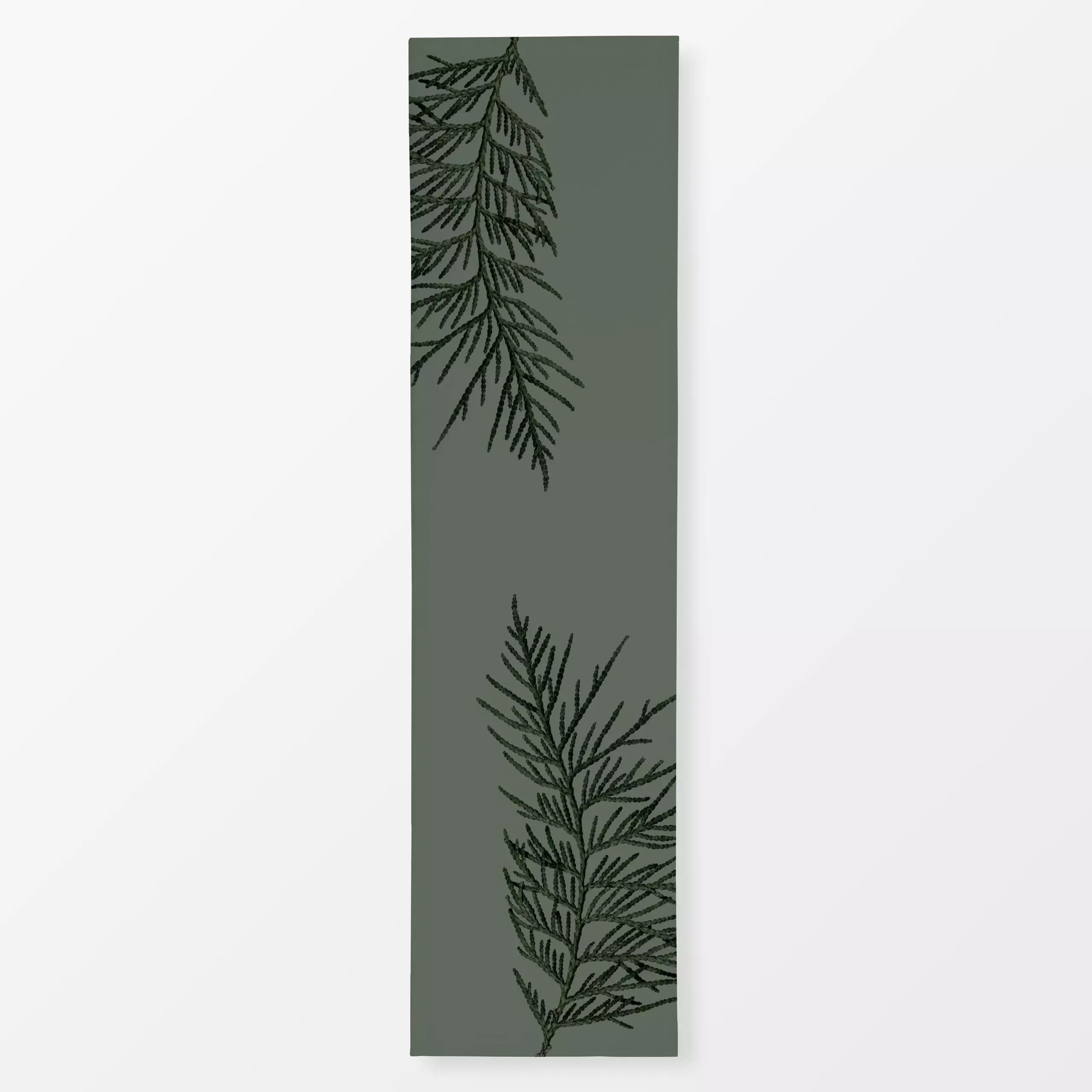 Tischläufer Winter Branches 16X - Weihnachten, Pflanzen & Botanik - von „Mareike Böhmer"; Zweig, Natur, minimal, abstrakt, W...