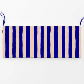 Bankauflage Santorini Stripes Blue & Beige