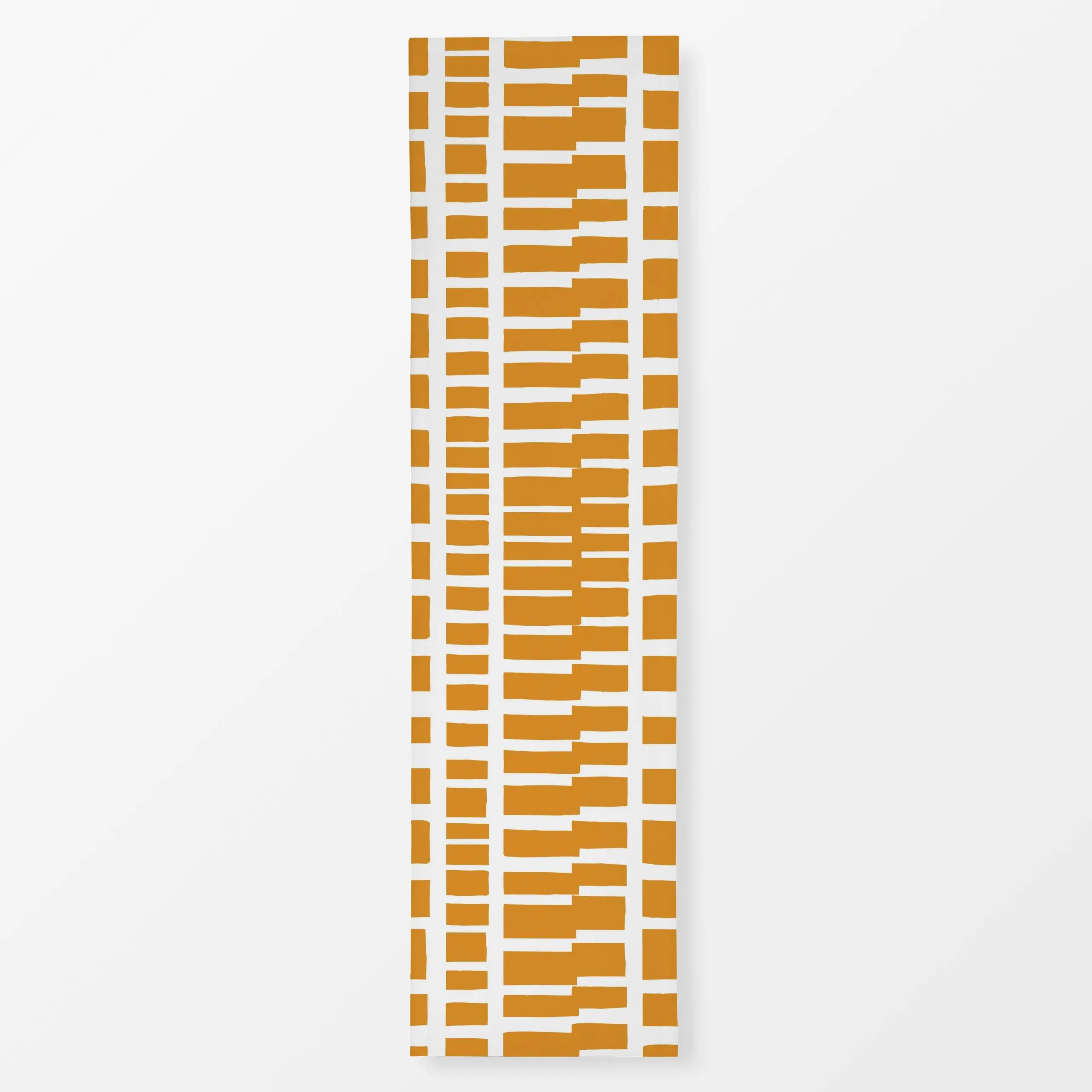 Tischläufer Wild Stripes gelb, tropisch, gemustert, Sommer, von moDeern Design Studio