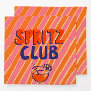 Servietten Spritz Club