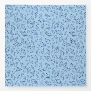 Tischdecke Santorini Seashell Pattern