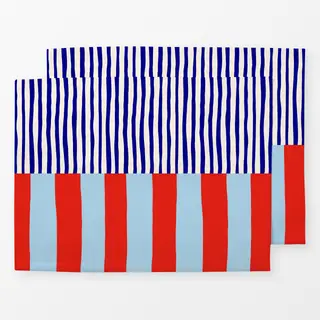 Tischset Santorini Mixed Stripes