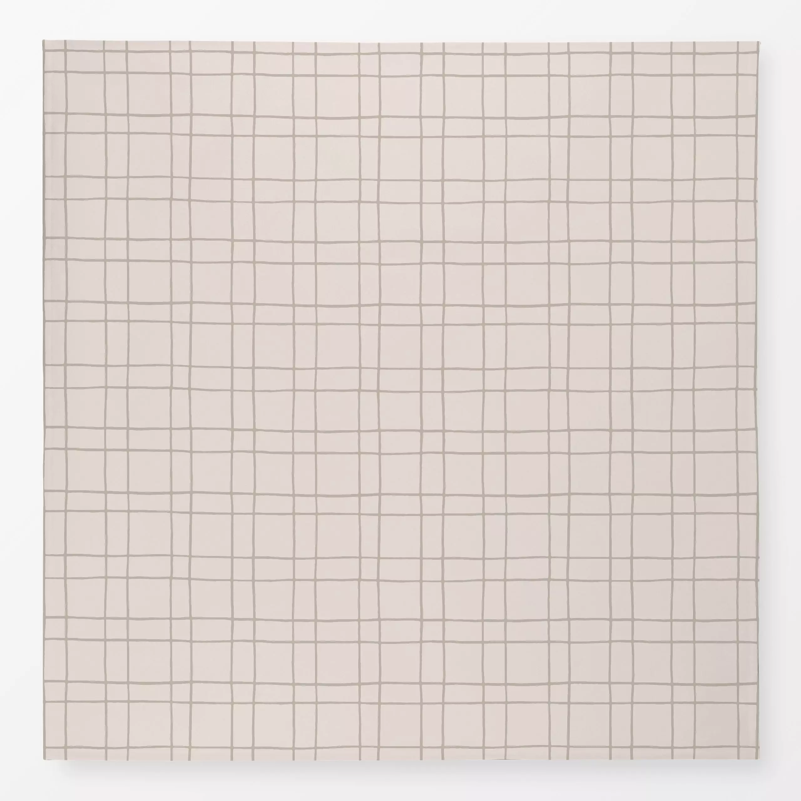 Tischdecke Karo Weihnachten beige - Weihnachten, Symbole & Muster - von „Studio Kesse"; minimal, Hygge, Karo, Nordic, landha...