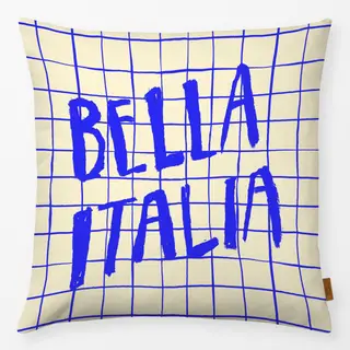 Kissen Bella Italia Checkered Pattern