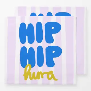 Servietten Hip Hip Hurra