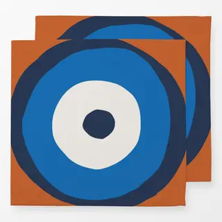 Servietten lucky eye symbol