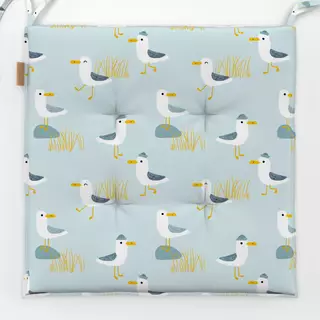 Sitzkissen Moin Möwen