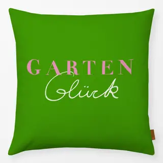 Kissen Gartenglück Grün
