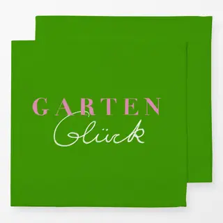 Servietten Gartenglück Grün