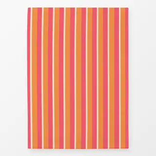 Geschirrtücher Summer Stripes Coral Orange