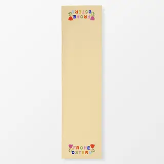 Tischläufer Frohe Ostern Tulpen Gelb