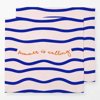 Servietten Coastal Summer is calling