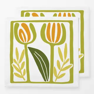 Servietten Minimalist  Tulip