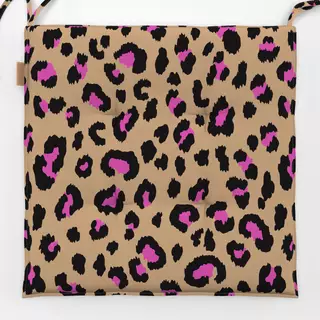 Sitzkissen Leo Biege Pink