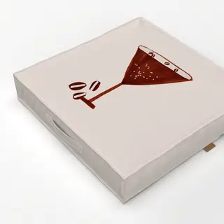 Bodenkissen Espresso Cocktail