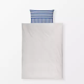 Bettwäsche Sand Blau