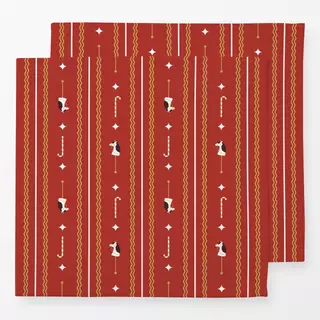 Servietten Hobbyhorse Pattern