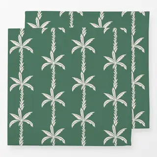 Servietten Palm pattern - green